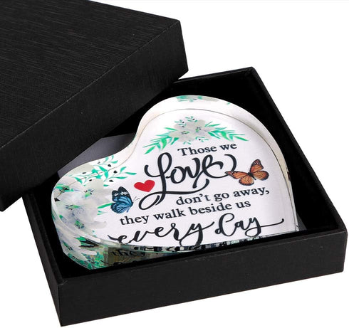 Heart Shape Memorial Gift for Loss of Mother or Father